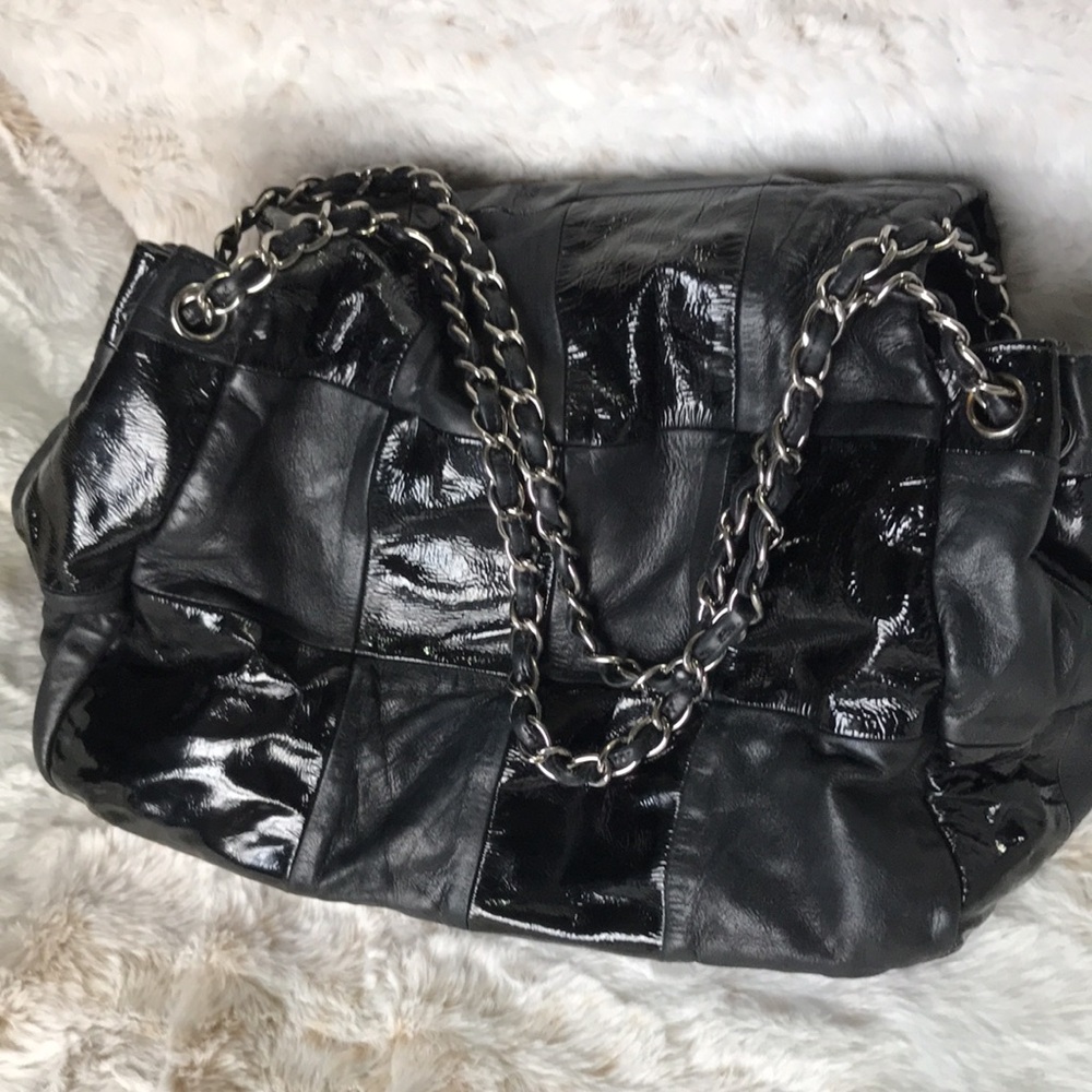 ๐ CHANEL ๐ BROOKLYN PATCHWORK HOBO ACCORDION RARE BAG LARGE FLAP LEATHER - Picture 15 of 15